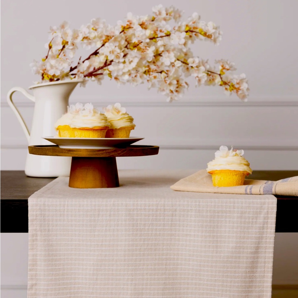 DECORATED Table Runner - home decor - subscription box Spring edition - new